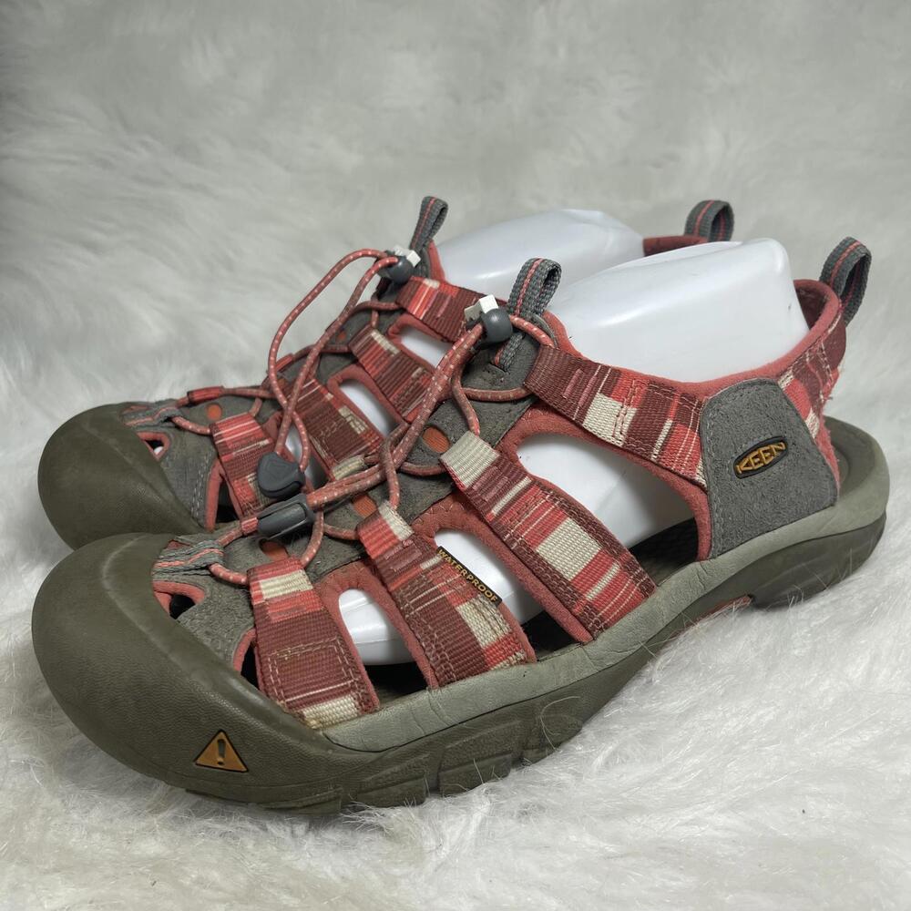 Keen Newport H2 Waterproof Sandals orange-gray Women's Size 11 Shoes Outdoors